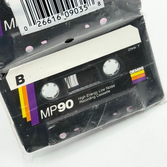 Lot of 3 Blank Cassette Tapes TDK Gemini - Picture 3 of 4